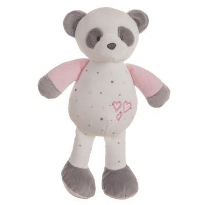 PELUCHE PANDA ROSA 28CM 25624 
