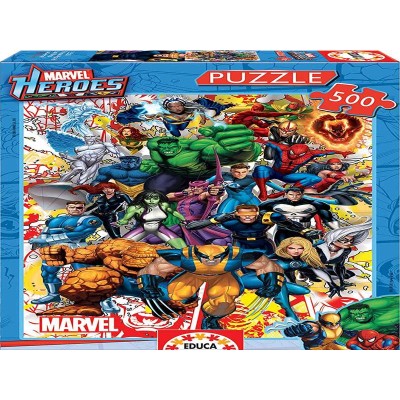 PUZZLE 500 PIEZAS HEROE...