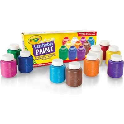 10 TEMPERAS LAVABLES 54-1205