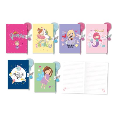 DIARIO CON BOLI POMPON