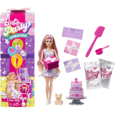 BARBIE PARTY UNBOXED JFG70
