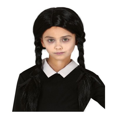 PELUCA NEGRA TRENZAS 4945 