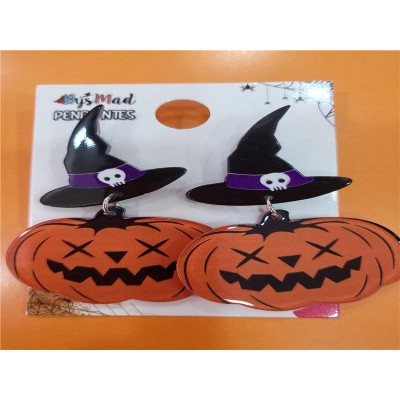 PENDIENTES CALABAZA GORRO...