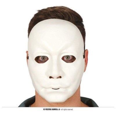 MASCARA HOMBRE BLANCO 20055