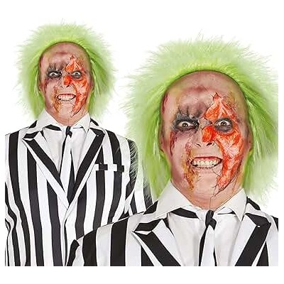 PELUCA VERDE CRAZY GHOST 48084