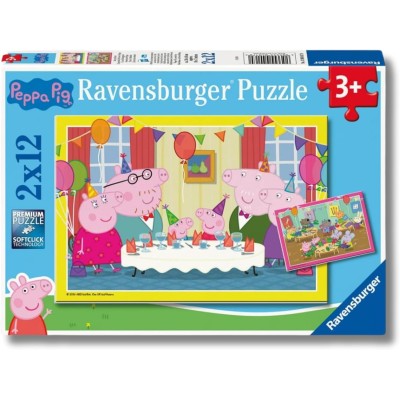 PUZZLE PEPPA PIG 2X12 04017