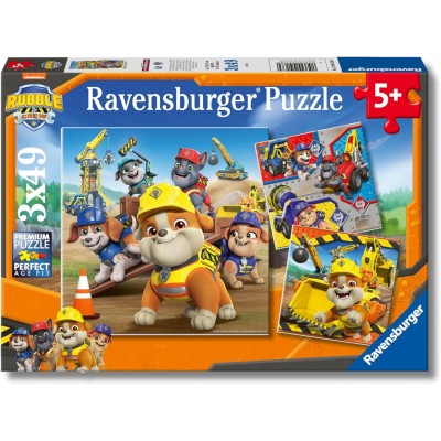 PUZZLE RUBBLE & CREW 3X49...