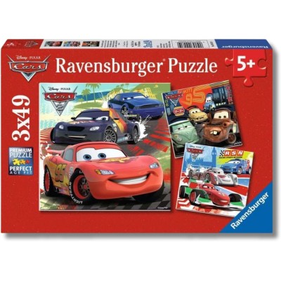 PUZZLE CARS 2 3X49 09281
