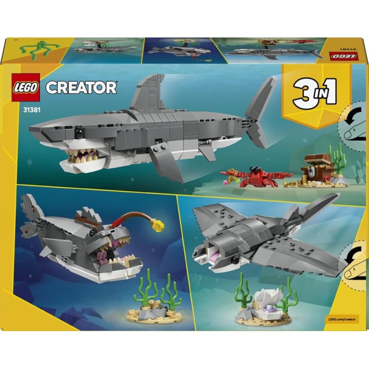 TIBURON CON COFRE DEL TESORO 31381