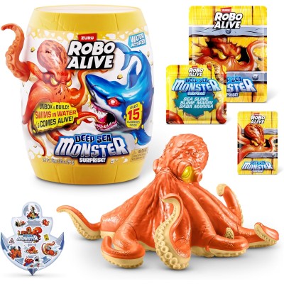 PULPO TIBURON ROBO ALIVE...