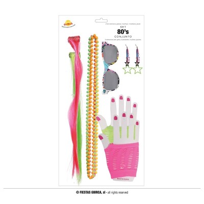 CONJUNTO 80´S 8 PCS 18847