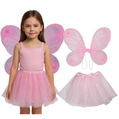 SET HADA ROSA INFANTIL 27065