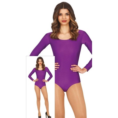 MAILLOT MANGA LILA L...