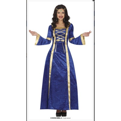 VESTIDO EPOCA AZUL M...