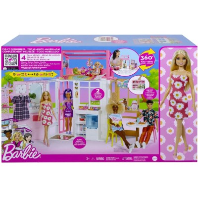 BARBIE CASA 2 PISOS HCD48 