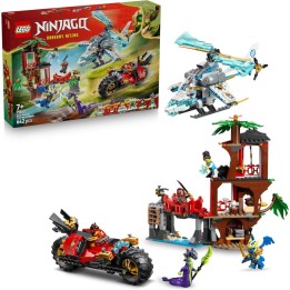 BATALLA VEHICULOS NINJA CASA ARBOL 71857