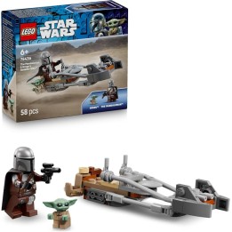 MOTO SPEEDER MANDALORIANO GROGU 75436