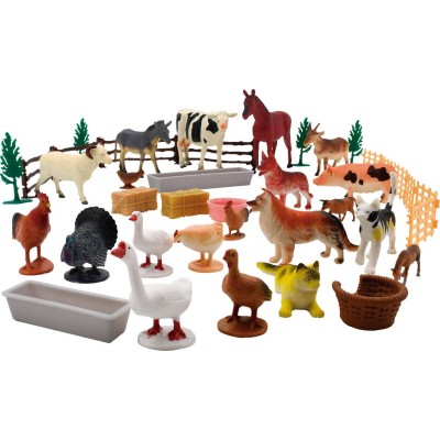 CUBO 40 PIEZAS ANIMALES...
