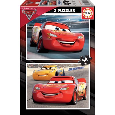 PUZZLE 2X48 CARS3 17177 