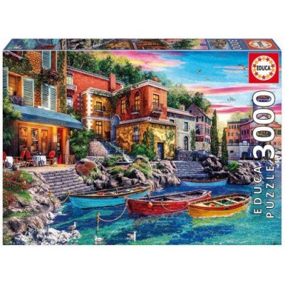 PUZZLE 3000 PUESTA SOL COMO...