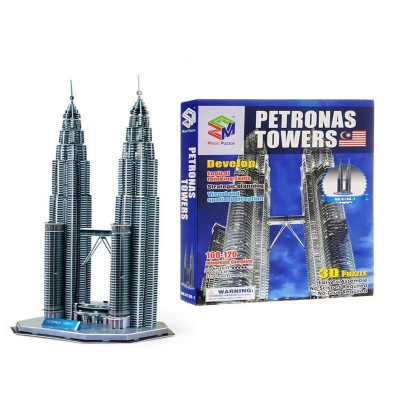 PUZZLE 3D TORRES PETRONAS 