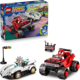 COCHE CARRERAS SILVER VS KNUCKLES 77118
