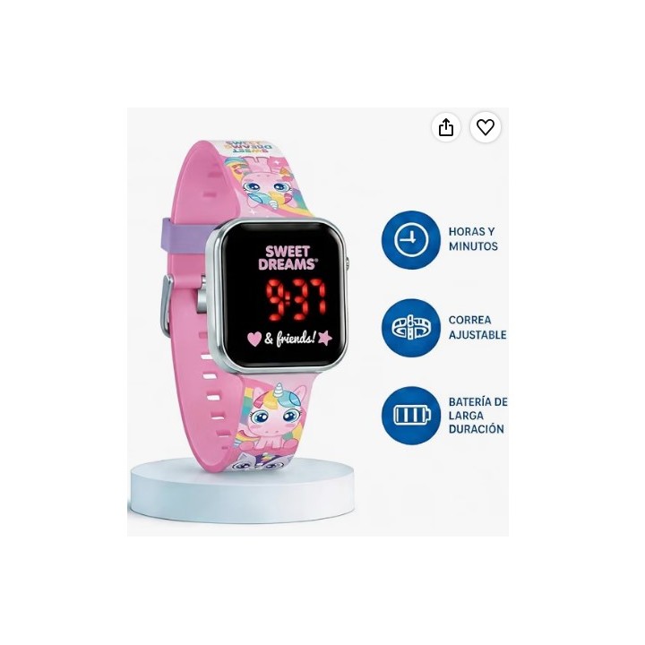 RELOJ LED SWEET DREAMS KL11621