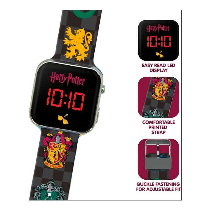 RELOJ LED HARRY POTTER HP4118