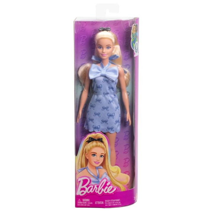 BARBIE FASHIONISTA LAZO AZUL HYT93