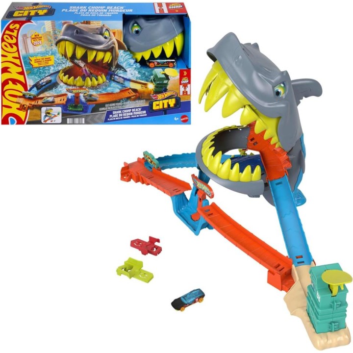 PISTA HOTWHEELS PLAYA TIBURÓN JHL96