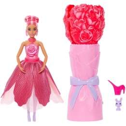 BARBIE PETAL POP ROSA ROJA JMF59
