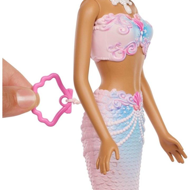 BARBIE FANTASÍA SIRENA POMPAS JLW56