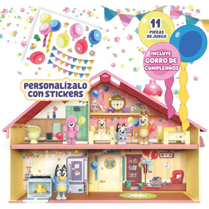 BLUEY CASA CUMPLEAÑOS BLY76010