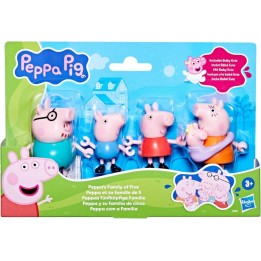 PEPPA PIG Y FAMILIA PACK 5 G0506