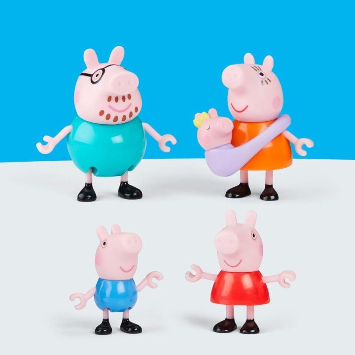 PEPPA PIG Y FAMILIA PACK 5 G0506