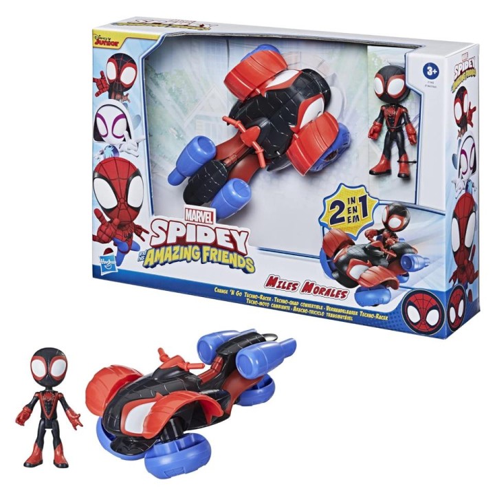 FIGURA MILES MORALES TECNO MOTO G2460