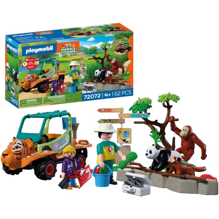 ZOO CUIDADOR CON VEHICULO 72072