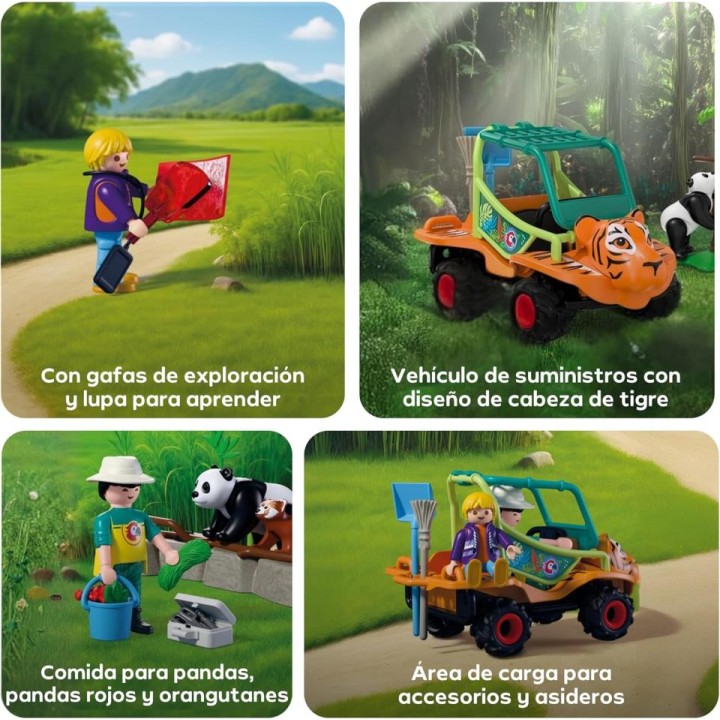 ZOO CUIDADOR CON VEHICULO 72072