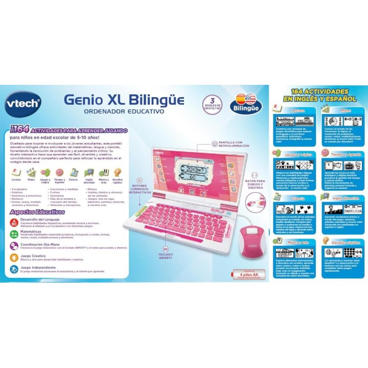 GENIO XL BILINGUE ROSA 581267