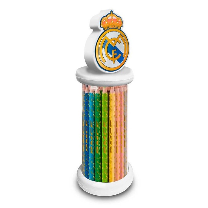SET 12 LAPICES REAL MADRID RM00009