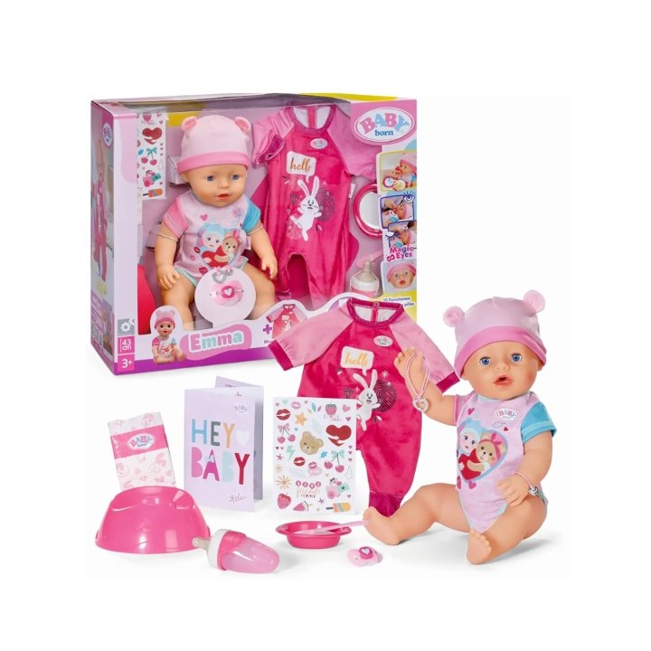 BABY BORN EMMA CON ONESEI 43CM 840504