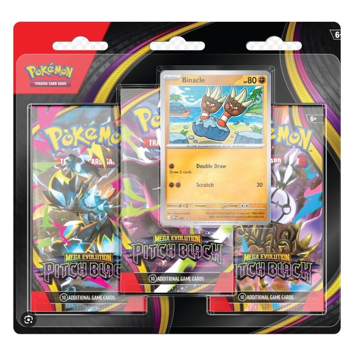 PACK 3 BLISTER POKEMON 10419PC