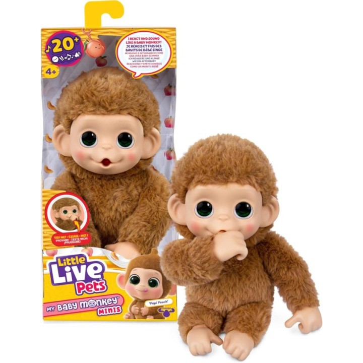 LITTLE LIVE PETS BABY MONKEYS MINI 26729