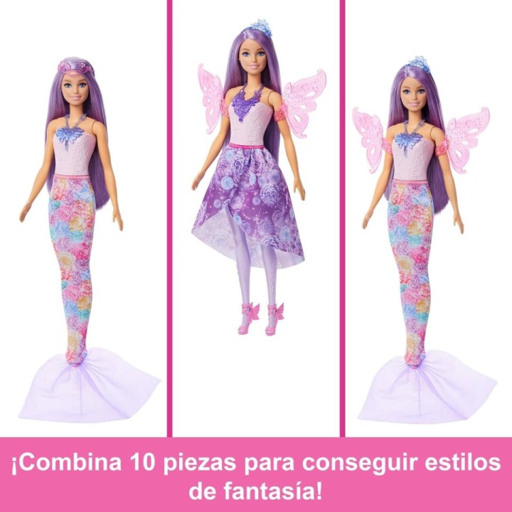 BARBIE FANTASIA 10 LOOKS JCP74