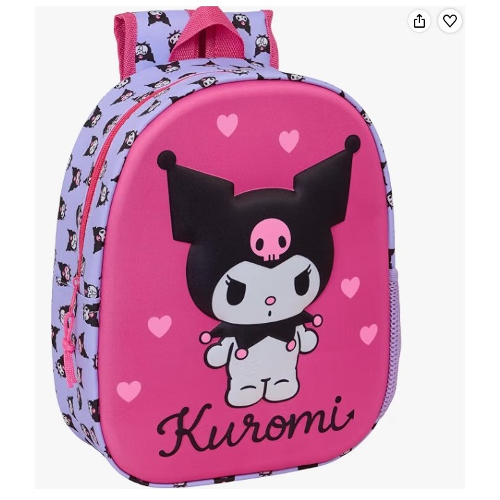 MOCHILA 3D KUROMI 622682890