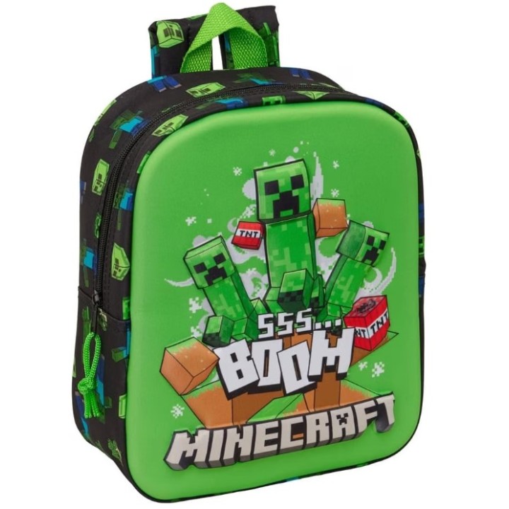 MOCHILA GUARDE 3D MINECRAFT 622618011