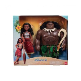 MUÑECA VAIANA Y MAUI JDD43