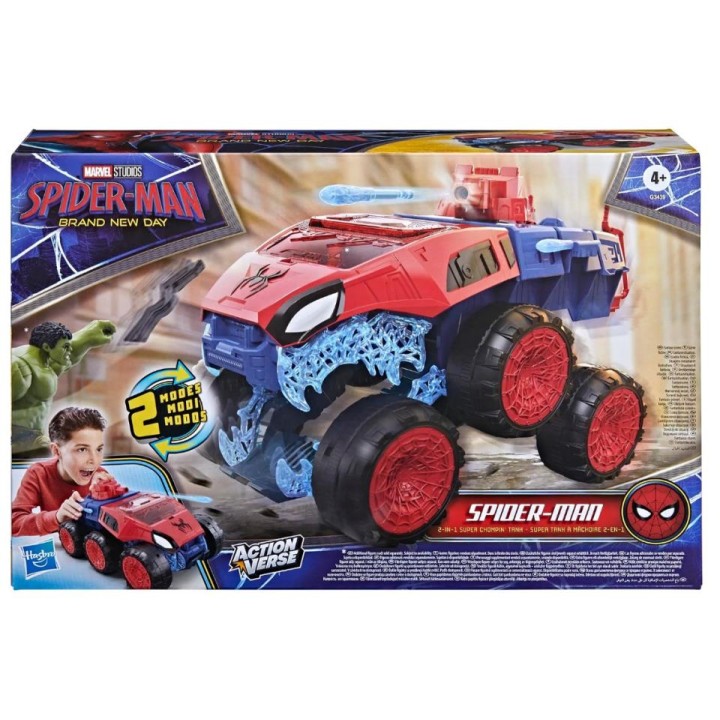 SPIDERMAN SUPERTANQUE MORDEDOR G3439