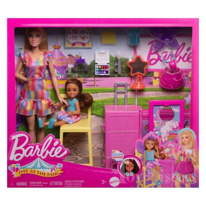 BARBIE CHELSEA PUESTO MAQUILLAJE JFL61