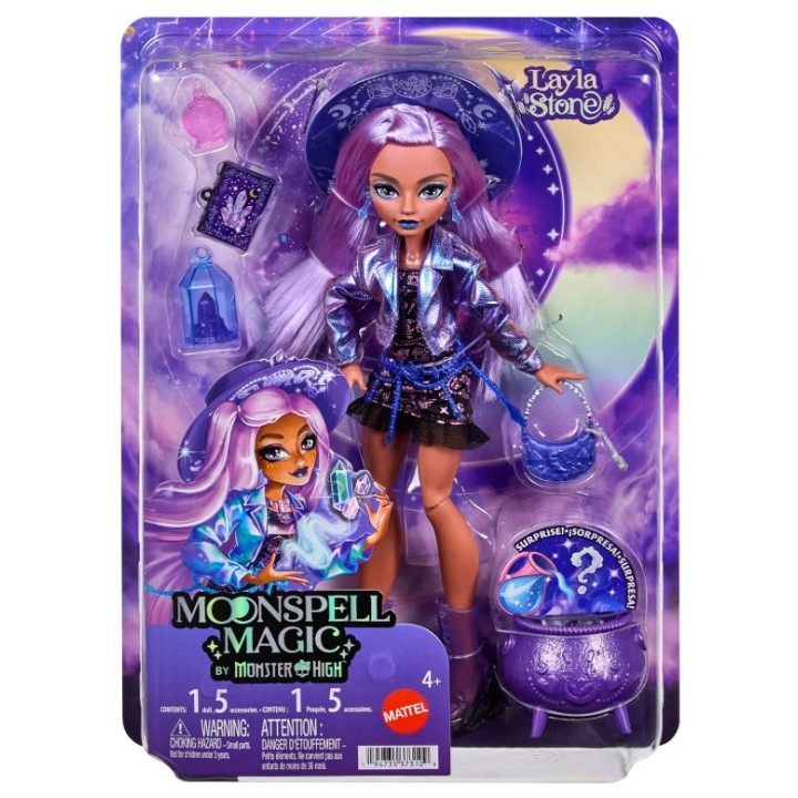 MONSTER HIGH MOONSPELL LAYLA CRYSTAL JMB90